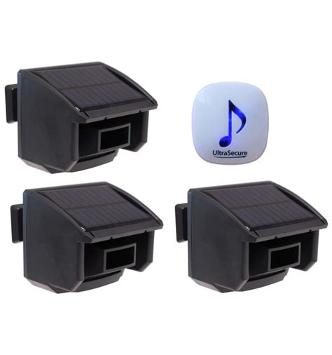 Da600 Wireless Garden And Driveway Alarm With 3 X Pirs