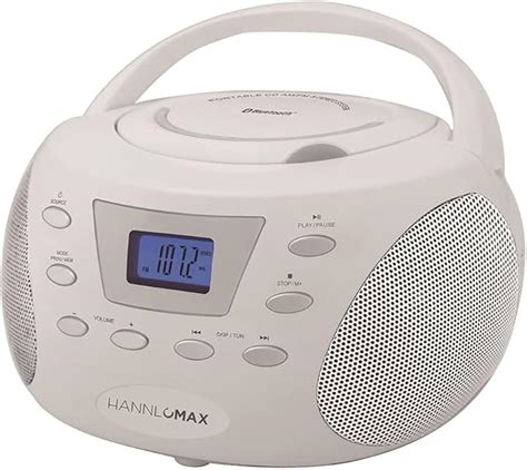 Amazon HANNLOMAX HX 332CD Portable CD Boombox PLL FM Radio