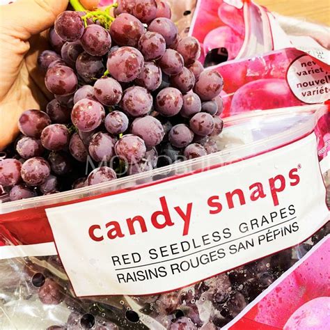 Candy Snaps® Red Seedless Grapes 1kg — Momobud