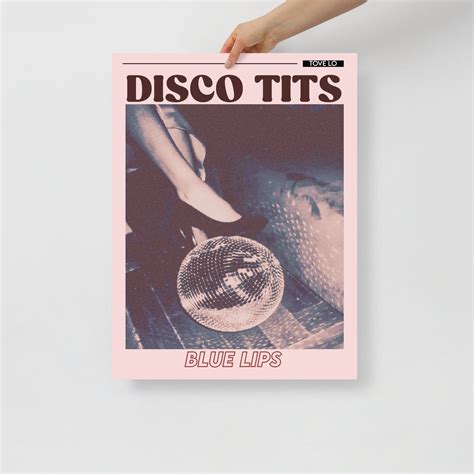 Tove Lo Wall Art Disco Tits Poster Hyperpop Music Album Cover X X X X Etsy