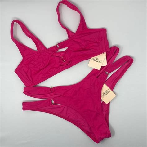 Agent Provocateur Swim Agent Provocateur Sammie Hot Pink Bikini Set Nwt Poshmark