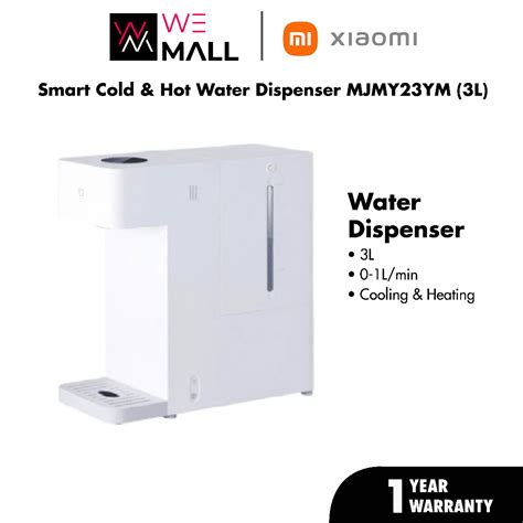 Xiaomi Mijia Smart Cold Hot Water Dispenser Mjmy Ym L Shopee Malaysia