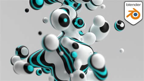 Meta Ball Based Abstract Animation In Blender 3d Tutorial Youtube