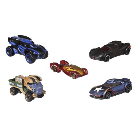 Hot Wheels Characters Cars Marvel Avengers Pzs Mattel