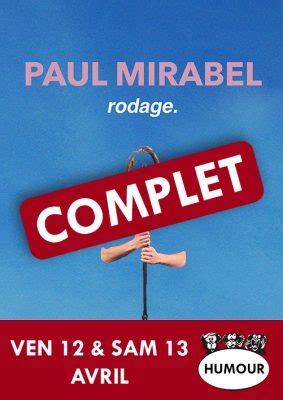 Paul Mirabel Rodage La Baie Des Singes