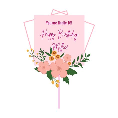 sweet  cake topper template  illustrator svg jpg eps png