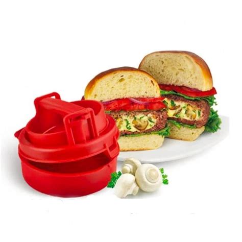 Прес форма для котлет і бургерів Stufz Burger Червона – фото, отзывы ...