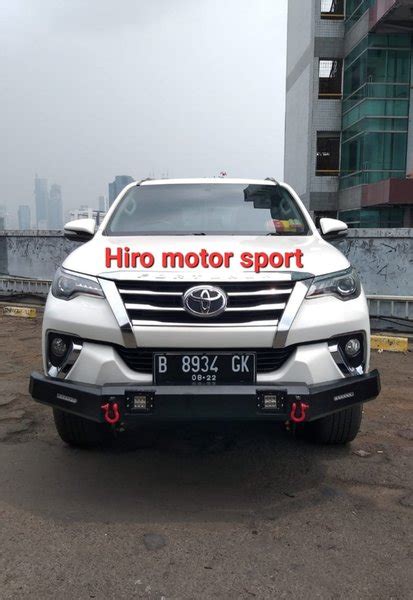 Jual Tanduk Bumper All New Fortuner Model Avenger Di Lapak Hiro Motor