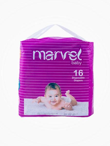 Marvel Baby Diaper Large 16pcs Supiripola