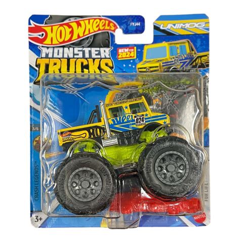 Машинка Hot Wheels Монстр трак коллекционная модель UNIMOG купить с доставкой по выгодным