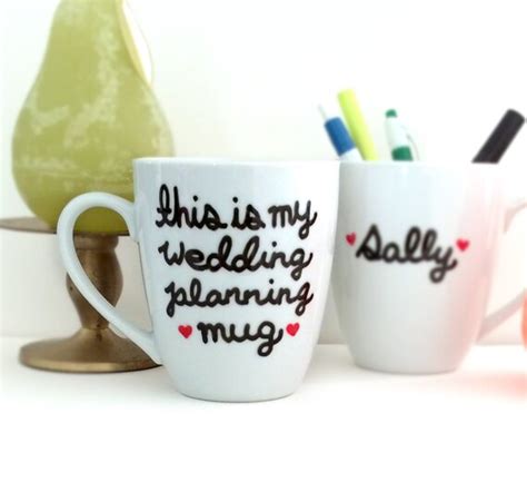 Items Similar To Personalized Mug Wedding Planning Mug Engagement