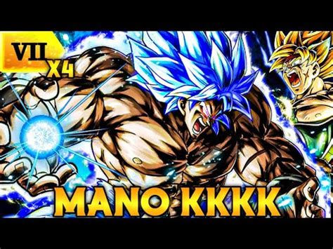 BROLY F2P CRÍTICO 4x BUFFS É INSANO Dragon Ball Legends YouTube