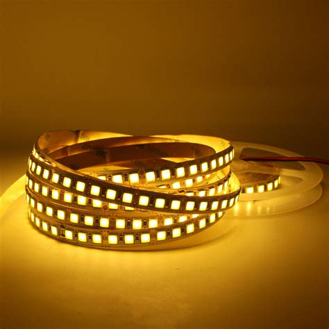 Waterproof Led Strip Light 5054 Smd 120leds M Flexible Led Tape Lamp Dc 12v 24v Ebay