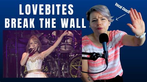 Lovebites Break Down The Wall New Zealand Vocal Coach Reaction And