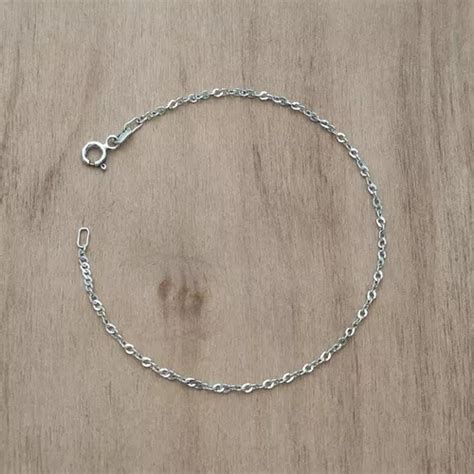 Pulsera 18 Cm Plata Ley 925