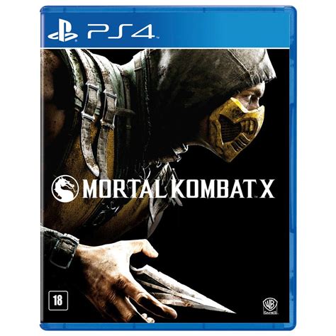 Jogo Mortal Kombat X PS4 Jogos Playstation 4 Ponto Frio 1732527