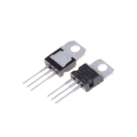 10Pcs IC L7805CV L7805 TO 220 5V Voltage Regulator Popular SFB EBay