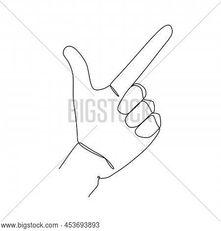 Latter L Hand Gesture Vector & Photo (Free Trial) | Bigstock