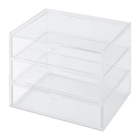 Svasp Storage Box With 3 Drawers Ikea