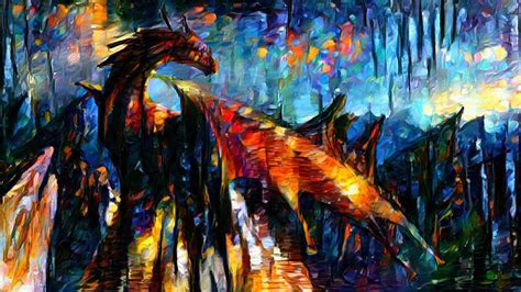 Artstation Prismatic Dragon