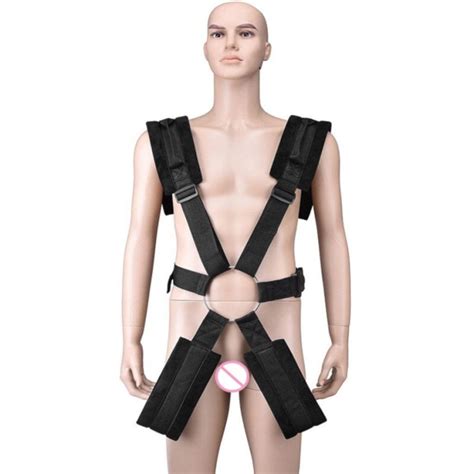 Leg Spreading Body Harness Sex Sling Realistic Dildo Best Big Large Realistic Dildos For