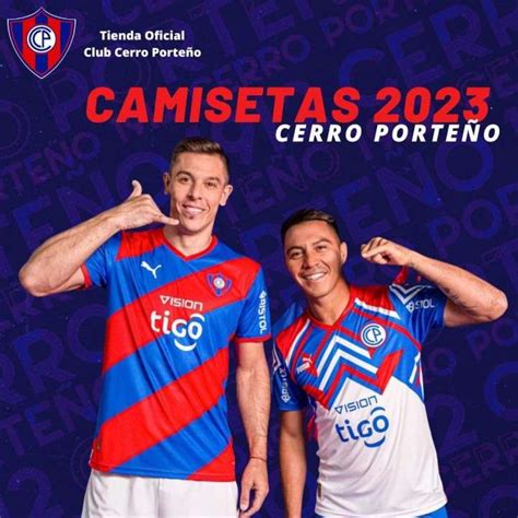 Camiseta oficial Cerro Porteño 2023 CCP Tiendacerro