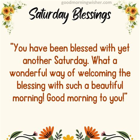 Blessed Saturday