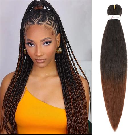Braiding Hair Pre Stretched Braiding Hair Hot Water Setting Braiding Hair Kanekalon Braiding