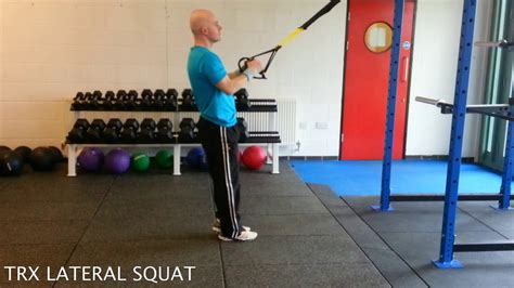 Trx Lateral Squat Youtube
