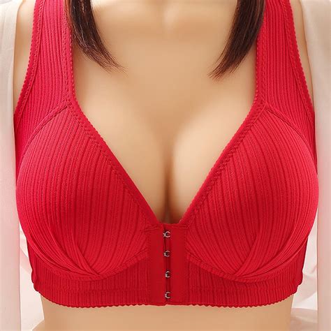 Flash Deals Lingerie Bras For Women Plus Size Clearance Under 5 Womens Bra Soild Wire Free