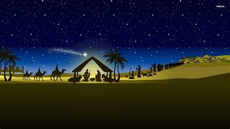 Christian Christmas Nativity Wallpapers Top Free Christian Christmas