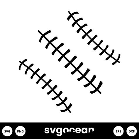 Football Stitches SVG vector for instant download - Svg Ocean — svgocean