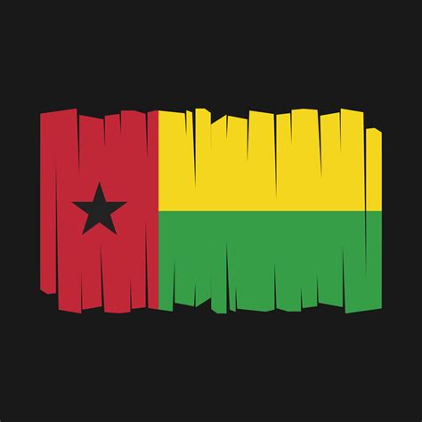 Guinea Bissau Flag Vector 21932484 Vector Art at Vecteezy