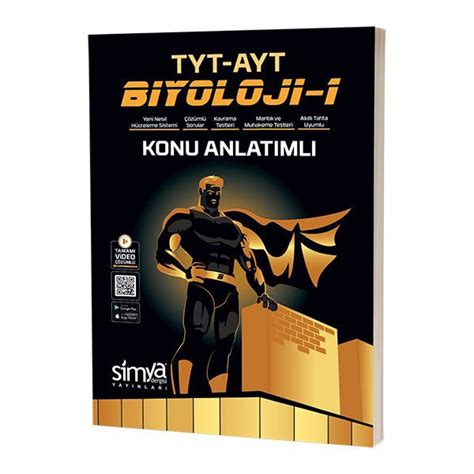 Tyt Ayt Biyoloji I Konu Anlat M Kitab Simya Yay Nlar