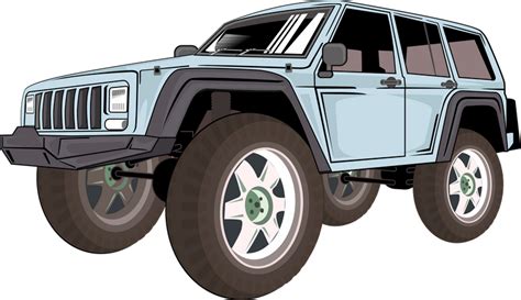 Best Jeep Illustration Download In Png And Vector Format