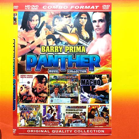 Kaset Dvd Film Laga Indonesia Jadul Barry Prima Koleksi Panther Pilihan