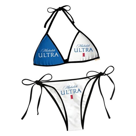 Michelob Ultra Basic Triangle Bikini Wakinar