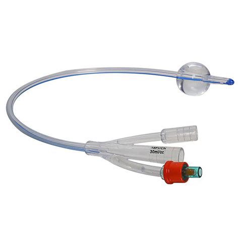 Three Way Silicone Urinary Medical Foley Catheter Fr For Surgery