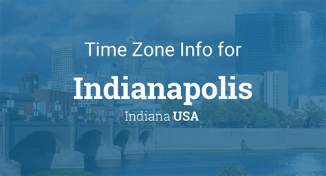 Time Zone & Clock Changes 2000-2009 in Indianapolis, Indiana, USA