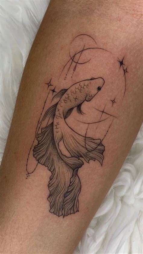 Fish Tatoo About The References Creation Process And The Completion Of