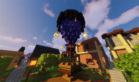 Hot Air Baloon Minecraft Map