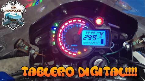 Como Instalar Velocímetro Tablero Digital para DM200 DM250 Paso a