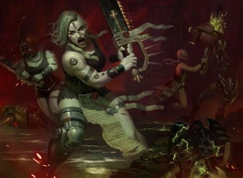 Sister Repentia Warhammer 40k Artwork Warhammer Fantasy Warhammer