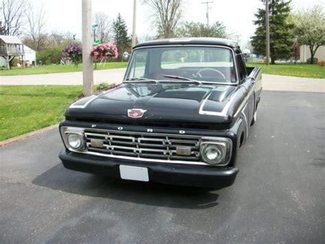 1964 Ford Custom Cab Short Bed Pickup For Sale