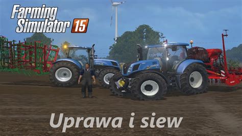 Farming Simulator Uprawa I Siew Z New Hollandami Youtube