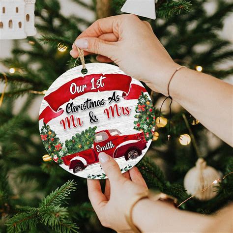 first christmas ornaments wedding 4