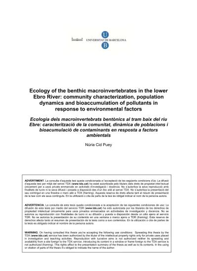 Material And Methods 1 Study Area Comparative Use Of Taxonomy And