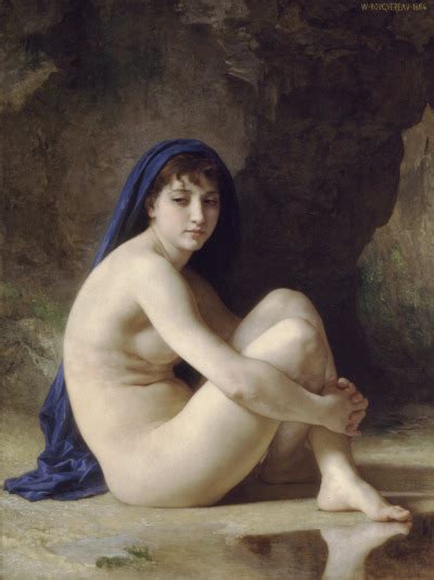 Seated Nude William Adolphe Bouguereau Tumbex