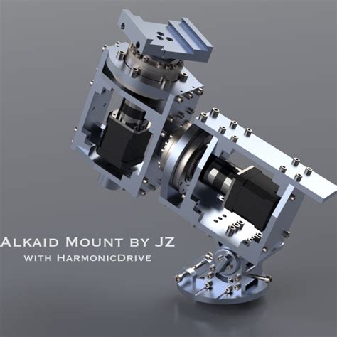 A Diy Equatorial Mount Using Harmonic Drives Hackaday