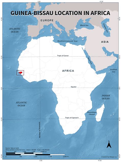 Guinea Bissau Maps | Mappr